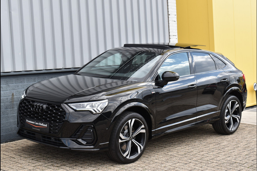 Audi Q3 Sportback 45 TFSI e S-Line 245 Pk Pano Memory Sfeer Leder Matrix Led Keyless Camera Trekhaak 20 Inch