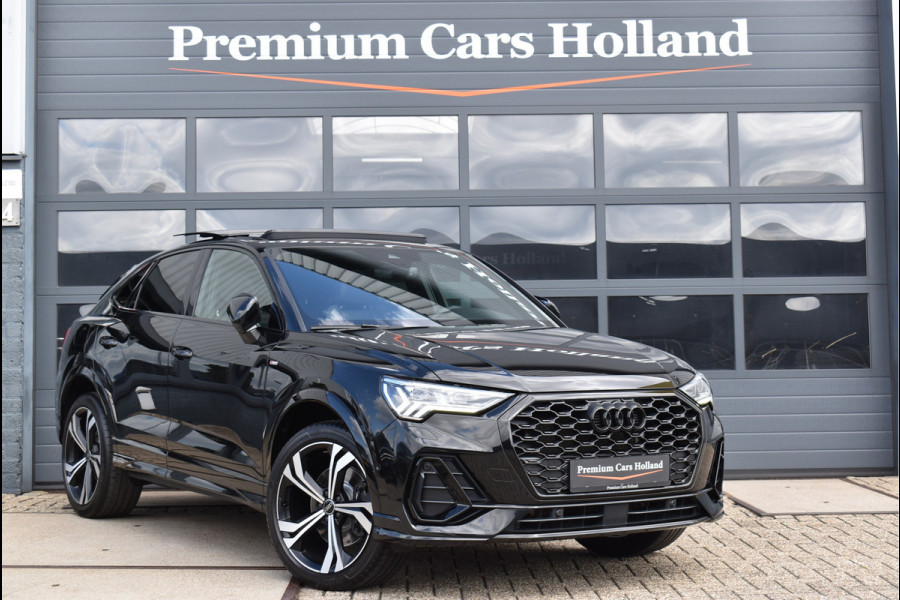 Audi Q3 Sportback 45 TFSI e S-Line 245 Pk Pano Memory Sfeer Leder Matrix Led Keyless Camera Trekhaak 20 Inch