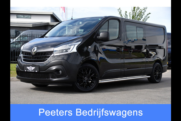Renault Trafic 2.0 dCi 145 T29 L2H1 DC Black Edition Camera, Cruise, Clima, 145pk, Automaat, 2 x Schuifdeur, Trekhaak, Sensoren,