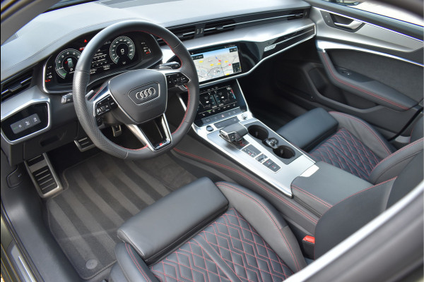 Audi A6 Avant 55 TFSI e Quattro 367 Pk S-Line Competition Rs-Stoel Navi Matrix HD ACC Trekhaak 20 Inch