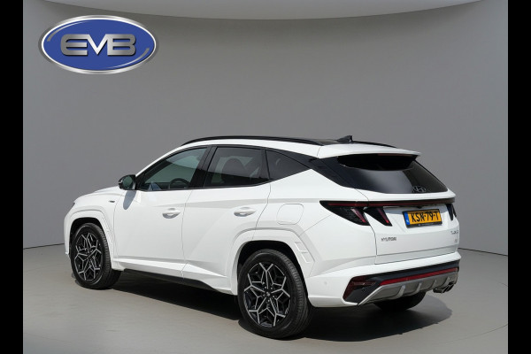 Hyundai Tucson 1.6 T-GDI PHEV N Line Sky 4WD, panoramadak, 360 camera, lederen sportinterieur, afn.trekhaak, vol opties! 1 e eigen