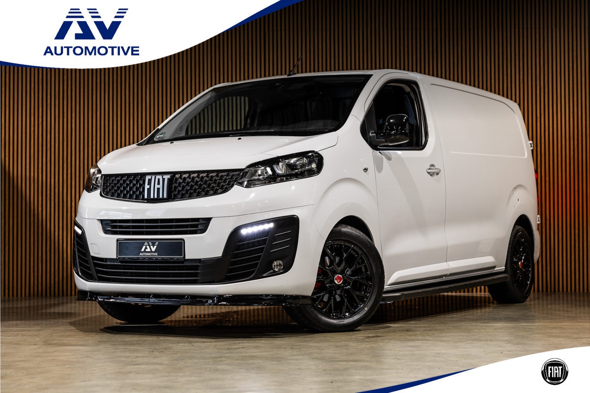 Fiat Scudo 2.0 MultiJet 145 PK L2H1 | Sortimo | CarPlay | Camera | Navigatie | Trekhaak | Standkachel | Grip control | F1 Flippers | DAB | Cruise control | Keyless start | DAB | Nieuwe APK | Dealer onderhouden