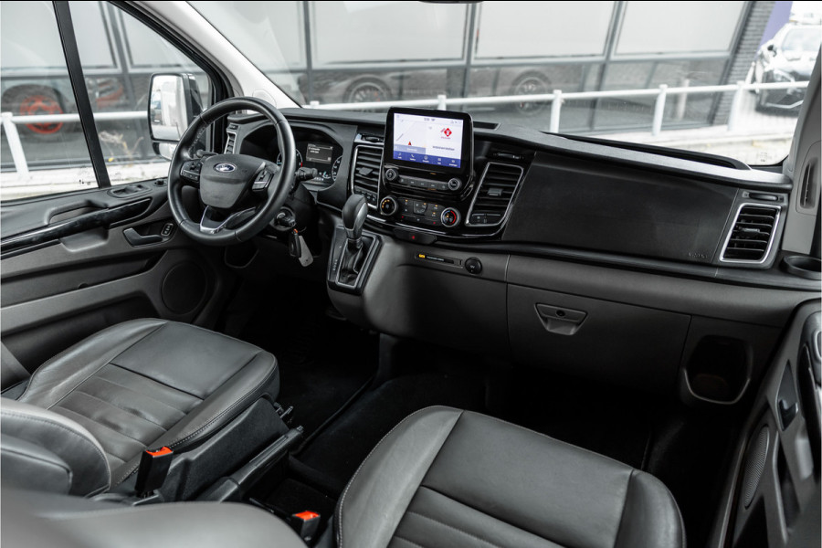 Ford Transit Custom 320 2.0 TDCI 170 PK L2H1 Limited DC | CarPlay | Camera | Navigatie | Lederen bekleding | Elek stoelen | Stoelverwarming | Blind spot | DAB | Nieuwe APK