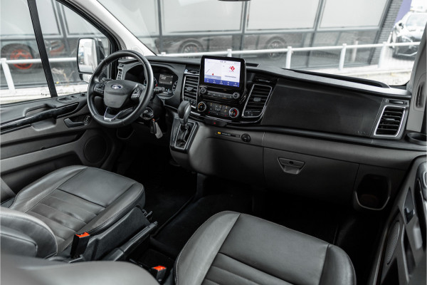 Ford Transit Custom 320 2.0 TDCI 170 PK L2H1 Limited DC | CarPlay | Camera | Navigatie | Lederen bekleding | Elek stoelen | Stoelverwarming | Blind spot | DAB | Nieuwe APK