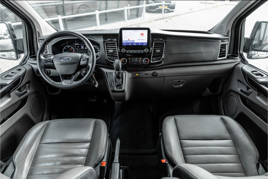 Ford Transit Custom 320 2.0 TDCI 170 PK L2H1 Limited DC | CarPlay | Camera | Navigatie | Lederen bekleding | Elek stoelen | Stoelverwarming | Blind spot | DAB | Nieuwe APK