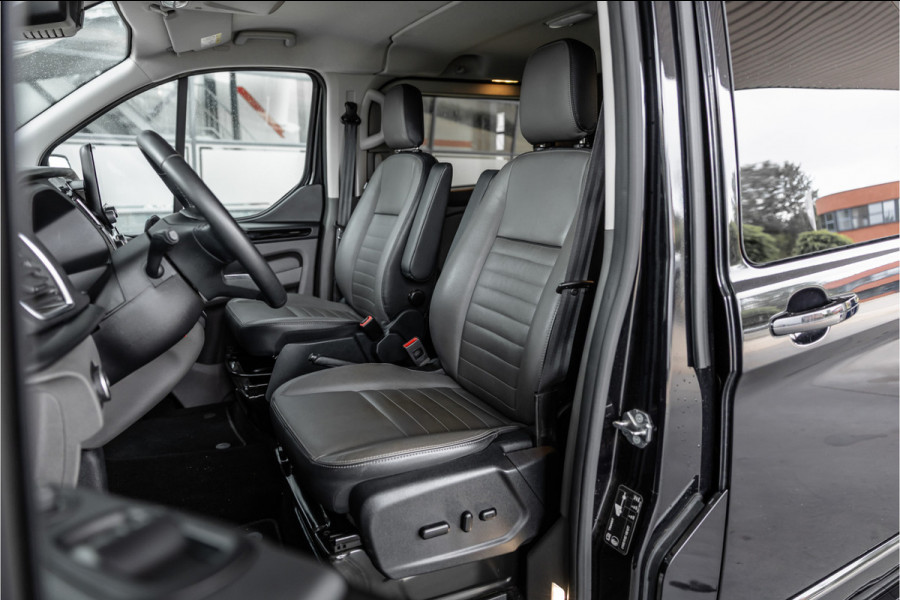 Ford Transit Custom 320 2.0 TDCI 170 PK L2H1 Limited DC | CarPlay | Camera | Navigatie | Lederen bekleding | Elek stoelen | Stoelverwarming | Blind spot | DAB | Nieuwe APK