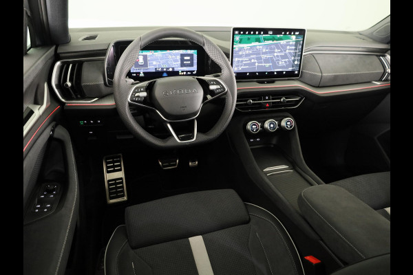 Škoda Kodiaq Sportline Business PHEV 1.5 TSI 204pk DSG | Panoramadak | Wegklapbare trekhaak | 20 inch lichtmetalen velgen| Winter pakket | Verwarmbare vooruit