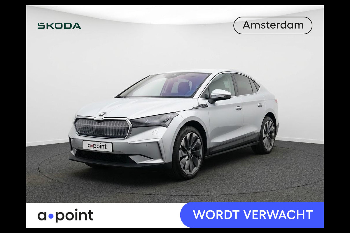 Škoda ENYAQ Coupé iV 80 Business Edition Plus 204pk | Business Upgrade pakket | Panoramadak | Leder-pakket |  Apple Carplay/Android Auto | Cruise control adaptief | Dodehoek detectie |  Matrix LED koplampen | Navigatiesysteem full map | Voorstoelen verwarmd