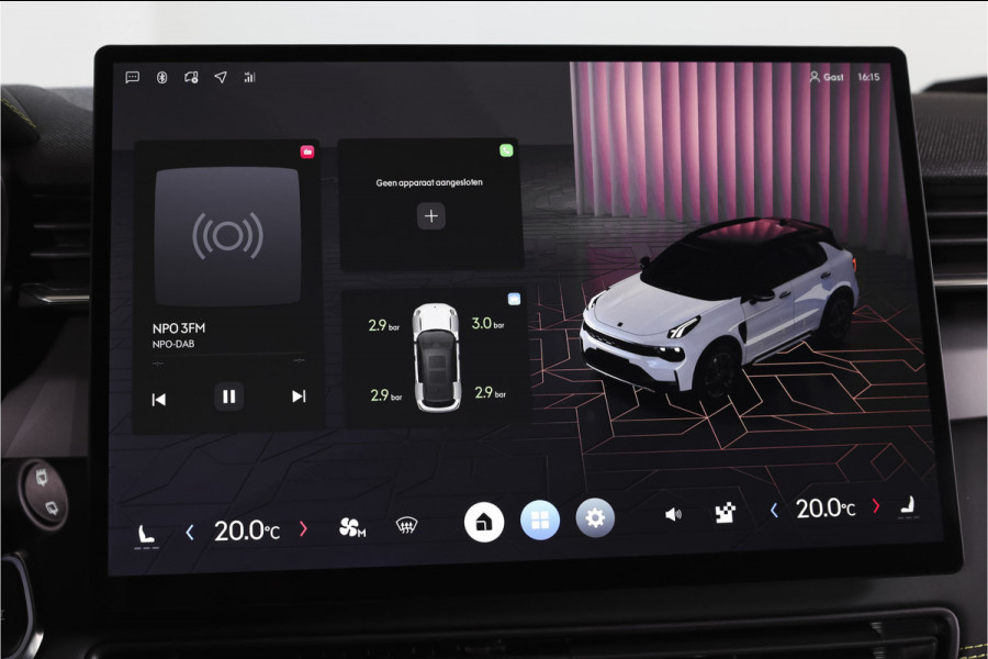Lynk & Co 01 1.5 PHEV Core | Dig. Cockpit | Adapt. Cruise | Stoelverw. | PDC | Camera | NAV + App. Connect | ECC | DAB | LM 19" | 4855