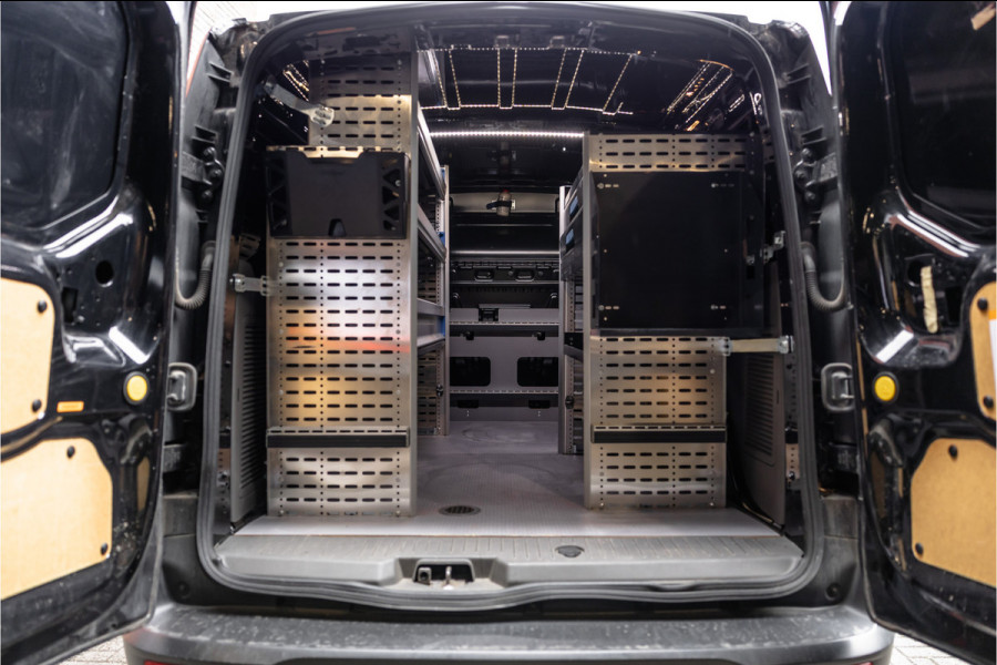 Ford Transit Connect 1.5 EcoBlue L2 | 3-Zitter | Sortimo inrichting | Navigatie | Camera | CarPlay | Stoelverwarming | Airco | MF Stuur | Dealer onderhouden | Nieuwe APK
