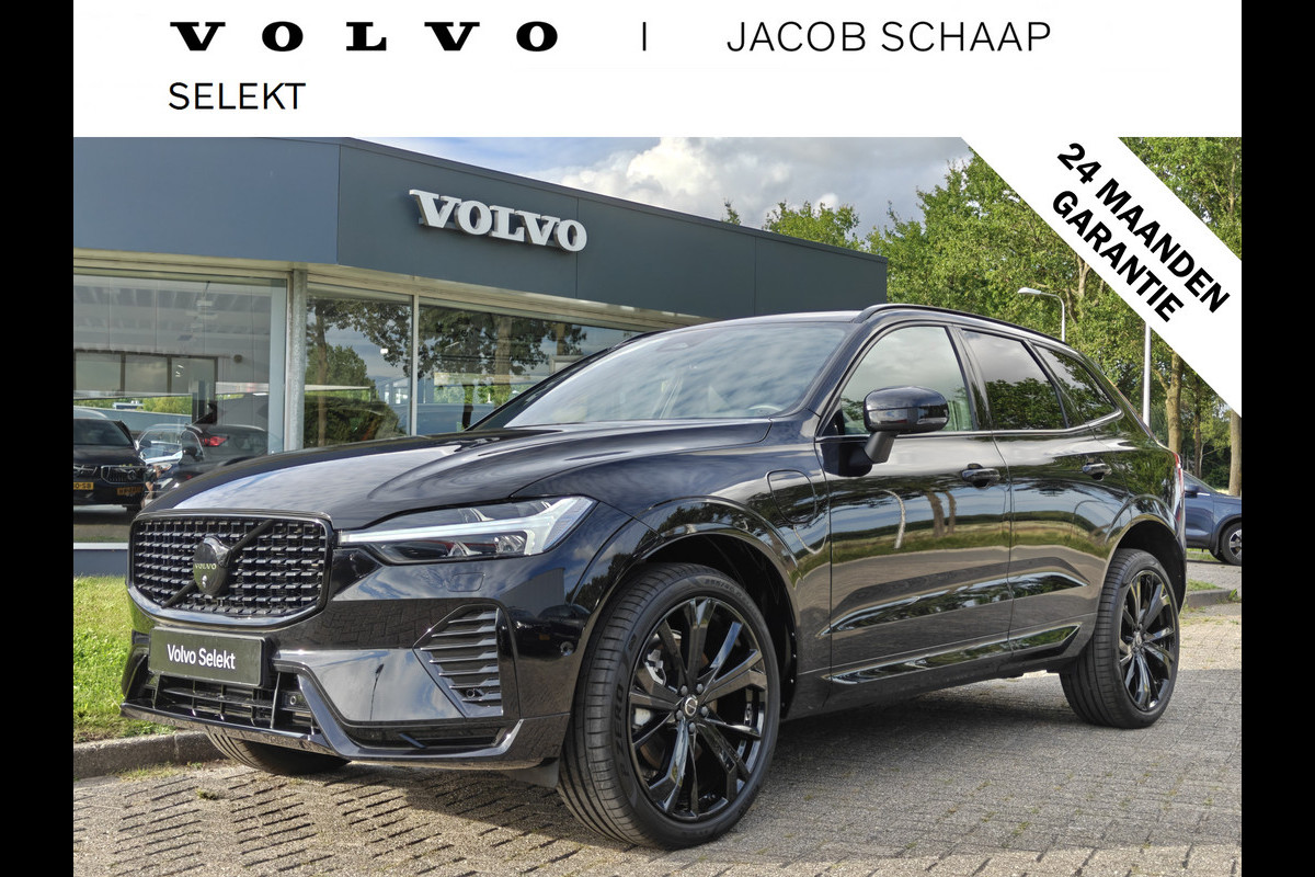 Volvo XC60 T6 AWD 350PK Plug-in hybrid Plus Black Edition | BLIS | H&K | 360 Camera | Pano | Luchtvering | Keyless |