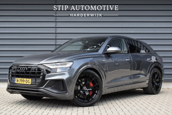 Audi Q8 55 TFSI e Quattro Pro Line S | ACC | RS-Seats | Head-Up | B&O | Softclose | 22'' Wielen | Stuurverwarming | Matrix | Nachtzicht |