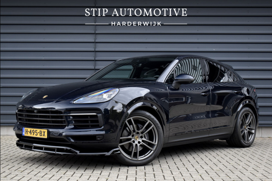 Porsche Cayenne Coupé 3.0 E-Hybrid 462pk Sport Chrono | Pano | 360 Camera | 21'' Wielen | Luchtvering | Stuurverwarming |  Stoel + Achterbankverwarming | LED Achterlichten donker |