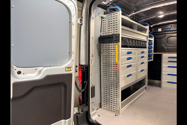 Ford Transit Automaat Servicewagen 350 2.0 TDCI 131PK euro6 L2H2 3Persoons Trend, Sortimo werkplaats inrichting, RIJKLAARPRIJS