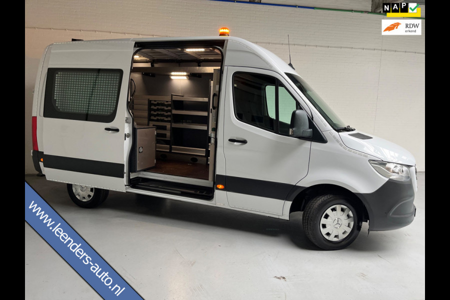 Mercedes-Benz Sprinter Automaat Servicewagen 314 2.2 CDI 140PK L2H2 euro6 BOTT Inrichting, Victron V230, Standkachel RIJKLAARPRIJS