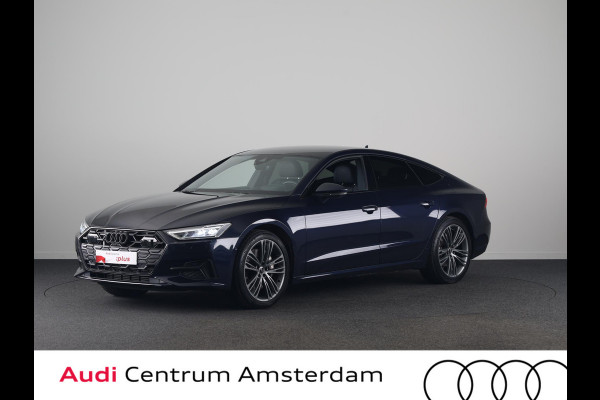 Audi A7 Sportback 50 TFSI e quattro Pro Line 299pk | Lederen bekleding | Head up Display | Wegklapbare trekhaak  | 20 inch Lichtmetalen velgen | Verlengde garantie | Stoelverwarming
