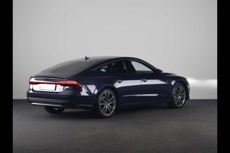 Audi A7 Sportback 50 TFSI e quattro Pro Line 299pk | Lederen bekleding | Head up Display | Wegklapbare trekhaak  | 20 inch Lichtmetalen velgen | Verlengde garantie | Stoelverwarming