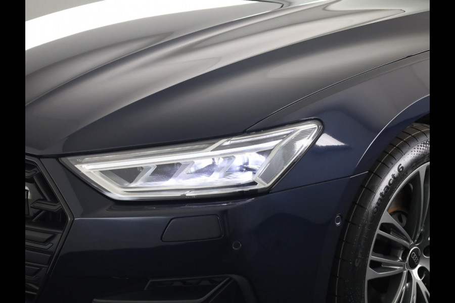 Audi A7 Sportback 50 TFSI e quattro Pro Line 299pk | Lederen bekleding | Head up Display | Wegklapbare trekhaak  | 20 inch Lichtmetalen velgen | Verlengde garantie | Stoelverwarming