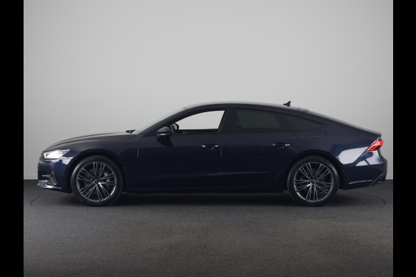 Audi A7 Sportback 50 TFSI e quattro Pro Line 299pk | Lederen bekleding | Head up Display | Wegklapbare trekhaak  | 20 inch Lichtmetalen velgen | Verlengde garantie | Stoelverwarming