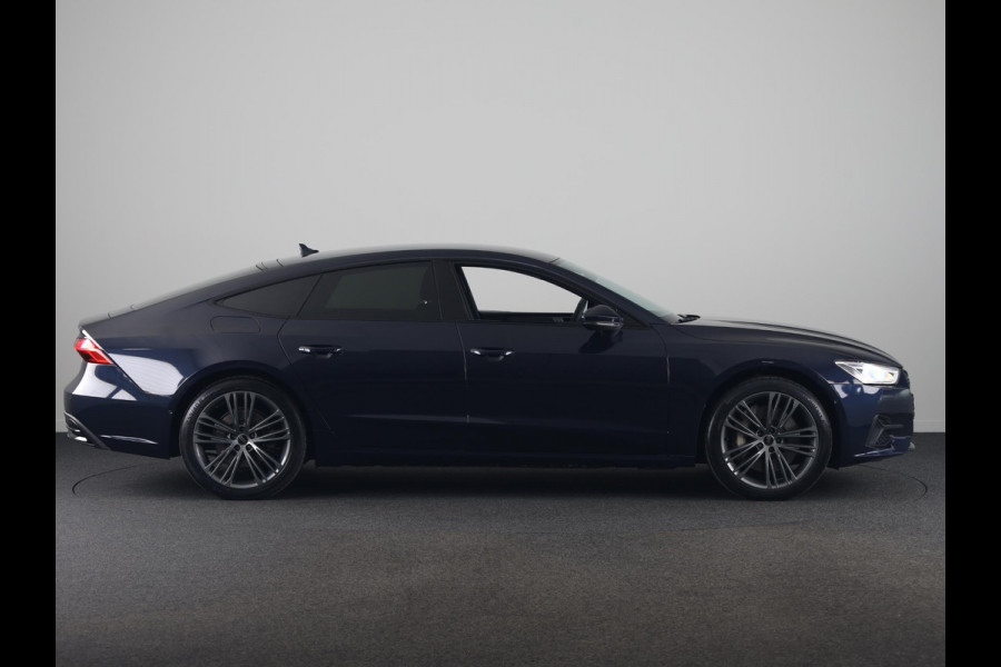 Audi A7 Sportback 50 TFSI e quattro Pro Line 299pk | Lederen bekleding | Head up Display | Wegklapbare trekhaak  | 20 inch Lichtmetalen velgen | Verlengde garantie | Stoelverwarming