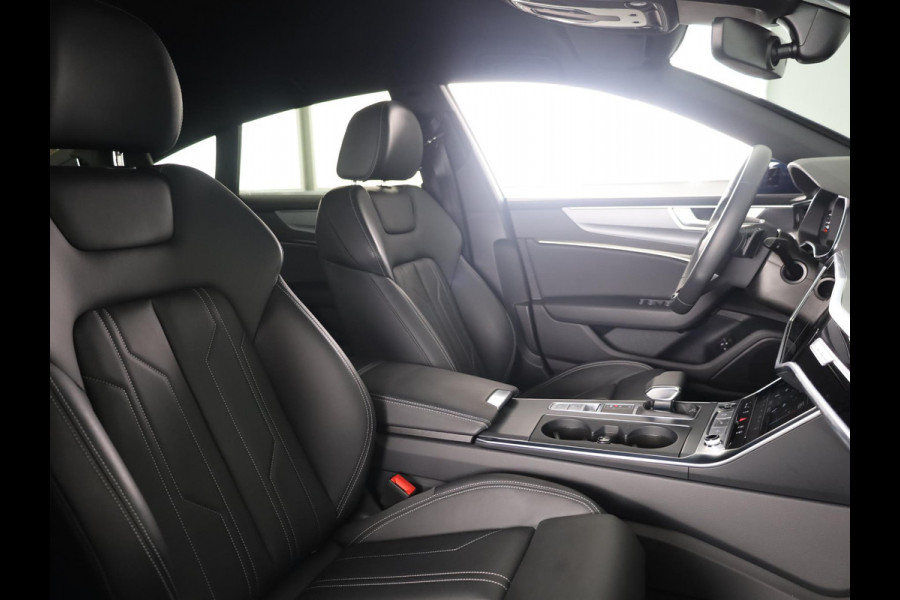 Audi A7 Sportback 50 TFSI e quattro Pro Line 299pk | Lederen bekleding | Head up Display | Wegklapbare trekhaak  | 20 inch Lichtmetalen velgen | Verlengde garantie | Stoelverwarming