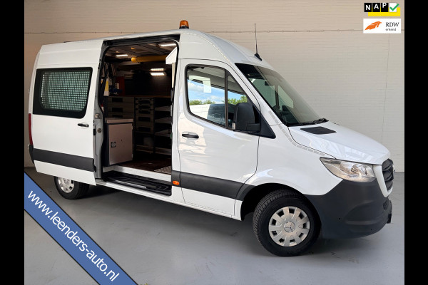 Mercedes-Benz Sprinter Automaat Servicewagen 314 2.2 CDI 140PK L2H2 euro6 BOTT, Victron V230, Standkachel Trekhaak RIJKLAARPRIJS