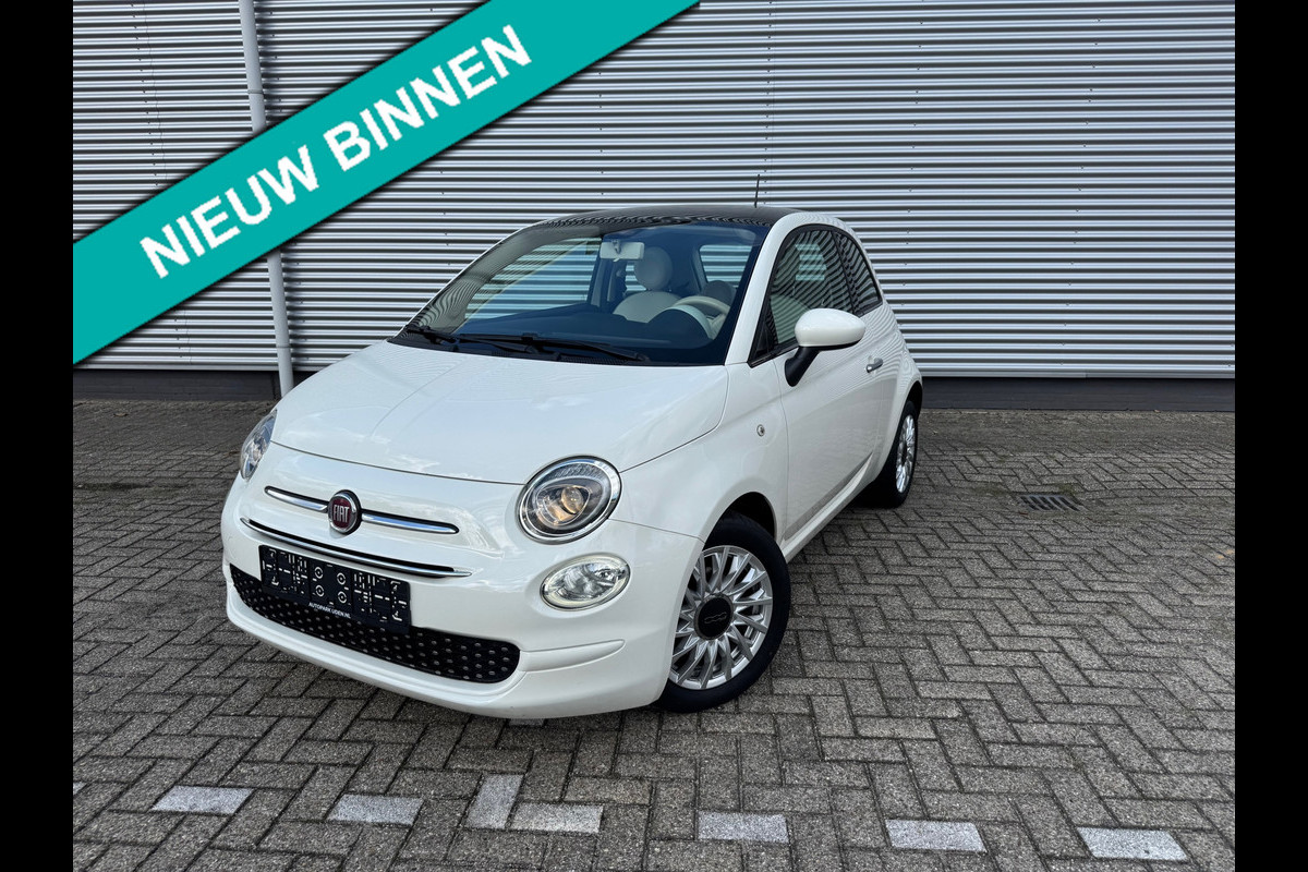Fiat 500 1.2 Lounge,Panorama,Autom.Airco,Navigatie,Carplay,parksensoren