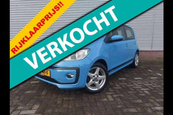 Volkswagen up! 1.0 BMT take up!, airco ,lane assist,cruisecontrol, stoelverwarming, achteruitrijcamera, parkeersensoren achter,