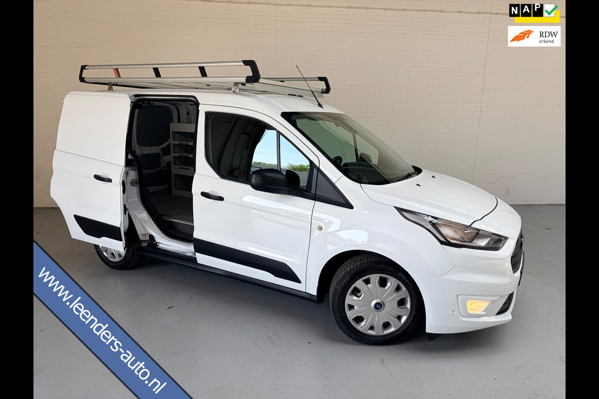 Ford Transit Connect Automaat 1.5 EcoBlue 100PK L1H1 Trend 3persoons, Airco, Imperiaal, Inrichting, Trekhaak, RIJKLAARPRIJS!