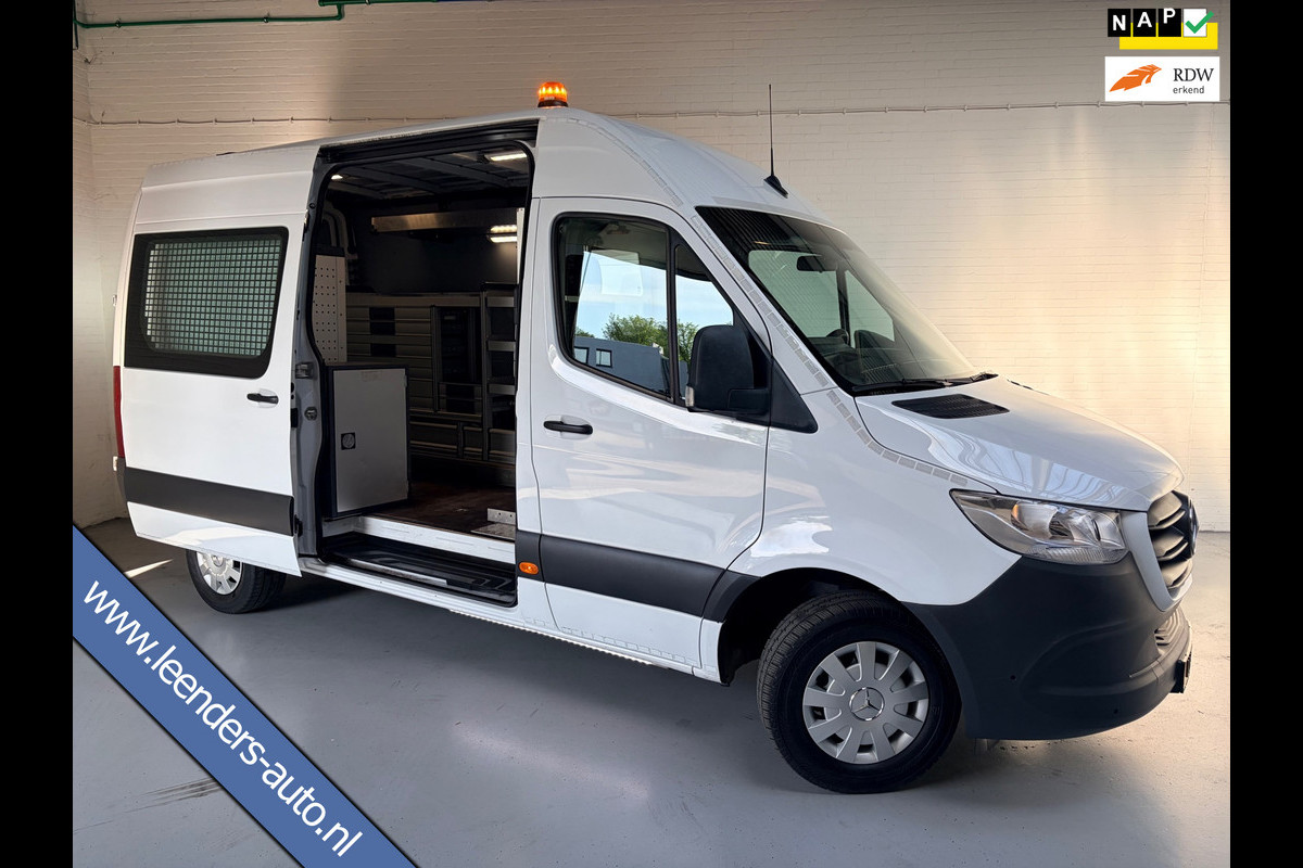 Mercedes-Benz Sprinter Automaat Servicewagen 315 1.9CDI 150pk L2H2 euro6 BOTT, Victron V230, Standkachel Trekhaak RIJKLAARPRIJS