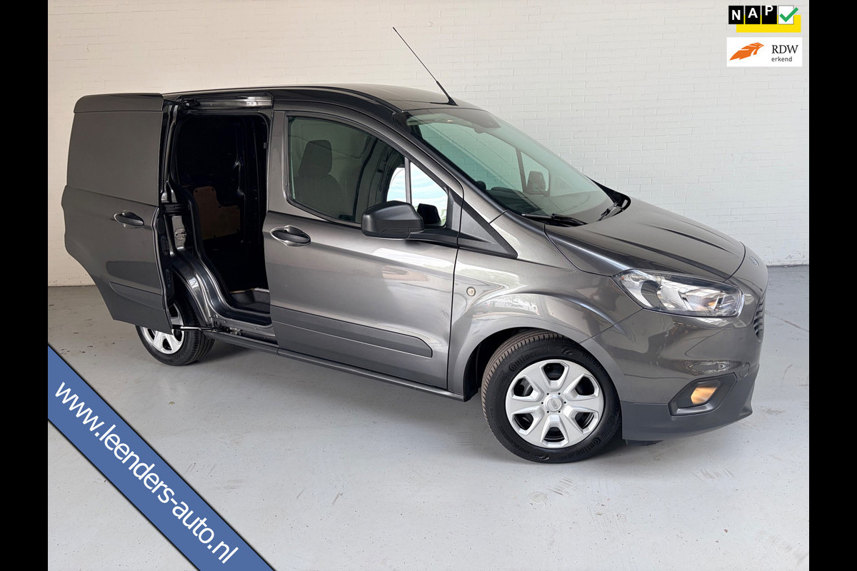 Ford Transit Courier Benzine 1.0 100pk EcoBoost S&S, Airco, Navigatie, CruiseControl, NEDERLANDSE BUS RIJKLAARPRIJS!