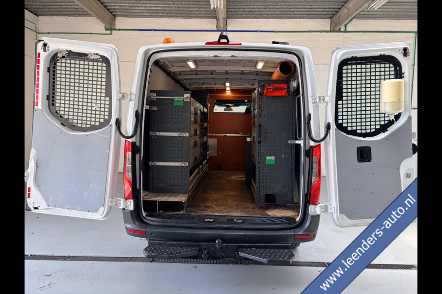 Mercedes-Benz Sprinter Automaat Servicewagen 314 2.2 CDI 140PK L2H1 euro6 BOTT, Victron V230, Standkachel Trekhaak RIJKLAARPRIJS