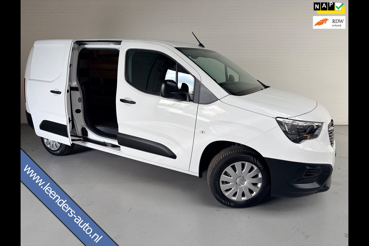 Opel Combo 1.5D 100pk euro6 L2H1 Edition, Airco, Groot Navigatie, Nederlandse bus! 1ste Eigenaar! RIJKLAARPRIJS!