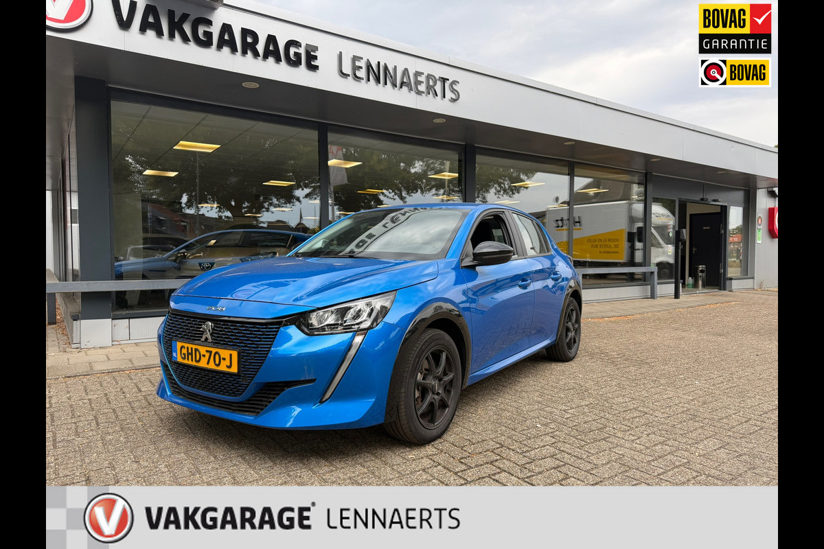 Peugeot e-208 EV Active Pack 50 kWh /136 pk, navi, carplay, auto ac, Rijklaarprijs / 12 mnd Bovag garantie