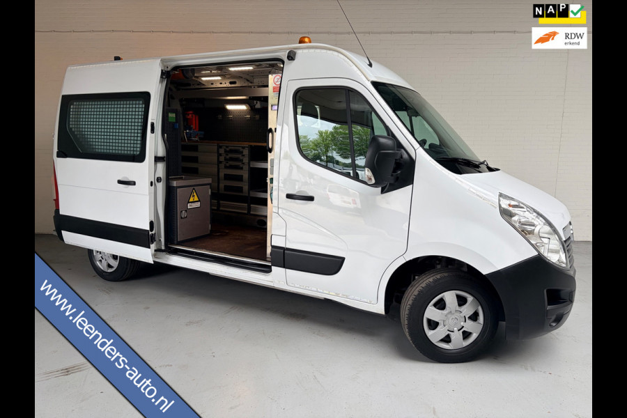 Opel Movano Servicewagen Automaat 2.3 CDTI BiTurbo 170pk L2H2, 230v Omvormer, BOTT kasten, Standkachel, RIJKLAARPRIJS