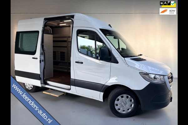 Mercedes-Benz Sprinter Automaat Servicewagen 314 2.2 CDI 140PK L1H2 euro6 BOTT, Victron V230, Standkachel Trekhaak RIJKLAARPRIJS
