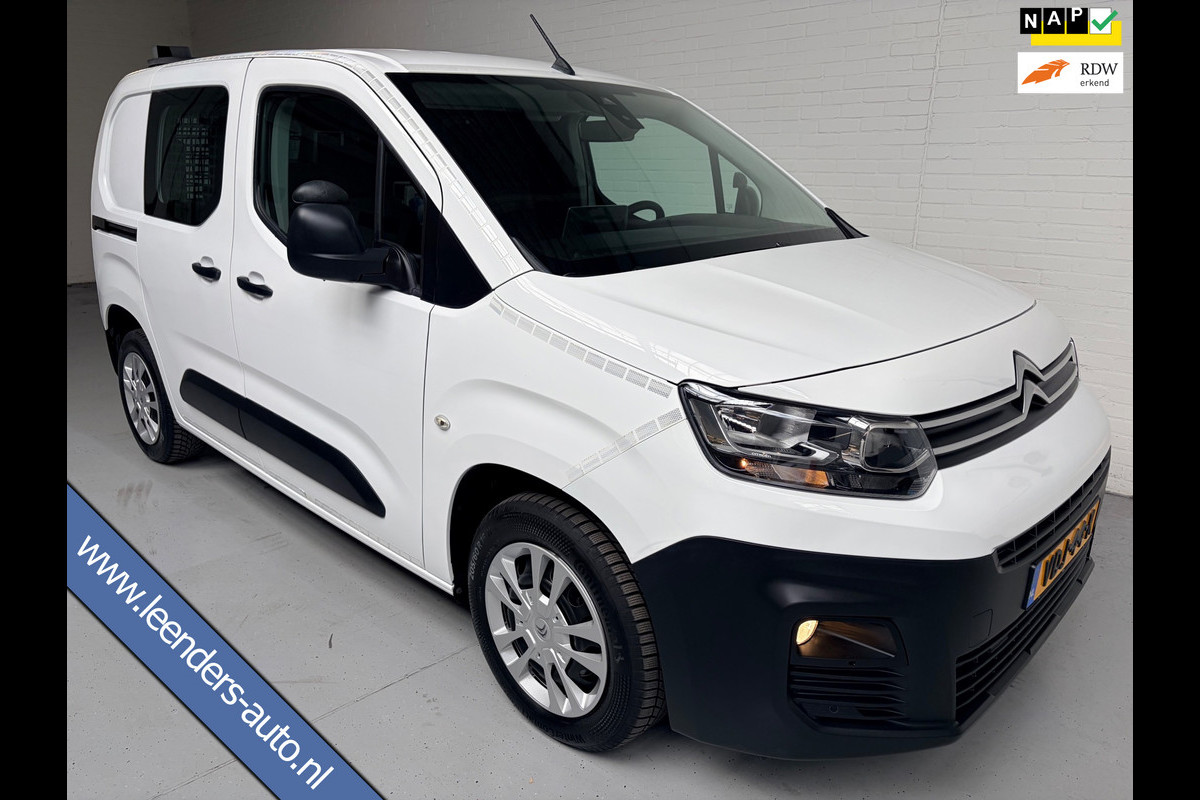 Citroën Berlingo Servicewagen 1.5 BlueHDI 100pk euro61 L1H1 BOTT inrichting, Victron omvormer v230, Standkachel, RIJKLAARPRIJS!