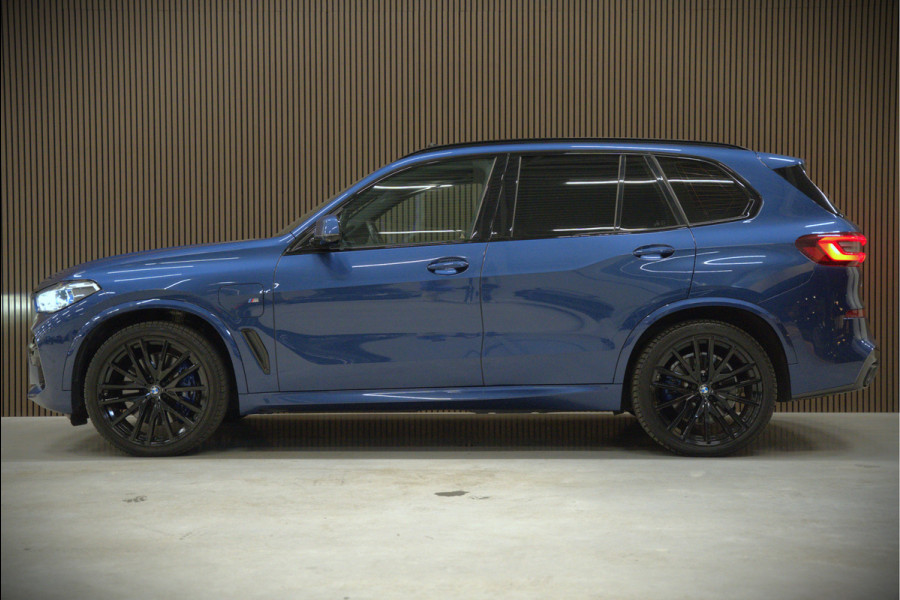 BMW X5 xDrive45e High Executive | Panoramadak | Harman Kardon | Luchtvering | Laser | Adaptive Cruise Control | Keyless | 360 Camera | Head-Up Display | Ambiance Verlichting | M Sport remmen | Memory Seats | Stoelverwarming