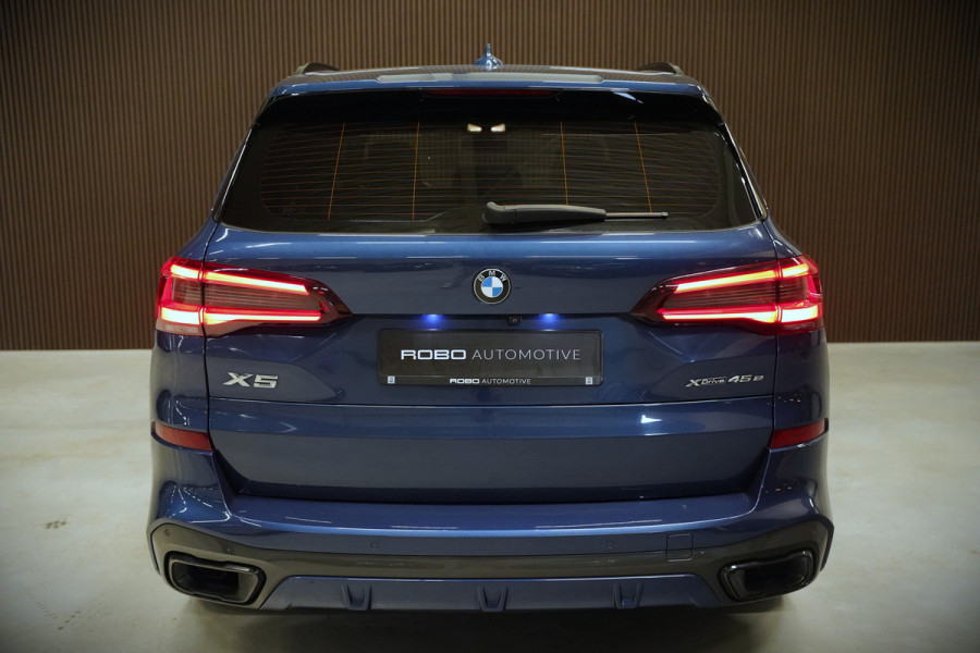 BMW X5 xDrive45e High Executive | Panoramadak | Harman Kardon | Luchtvering | Laser | Adaptive Cruise Control | Keyless | 360 Camera | Head-Up Display | Ambiance Verlichting | M Sport remmen | Memory Seats | Stoelverwarming
