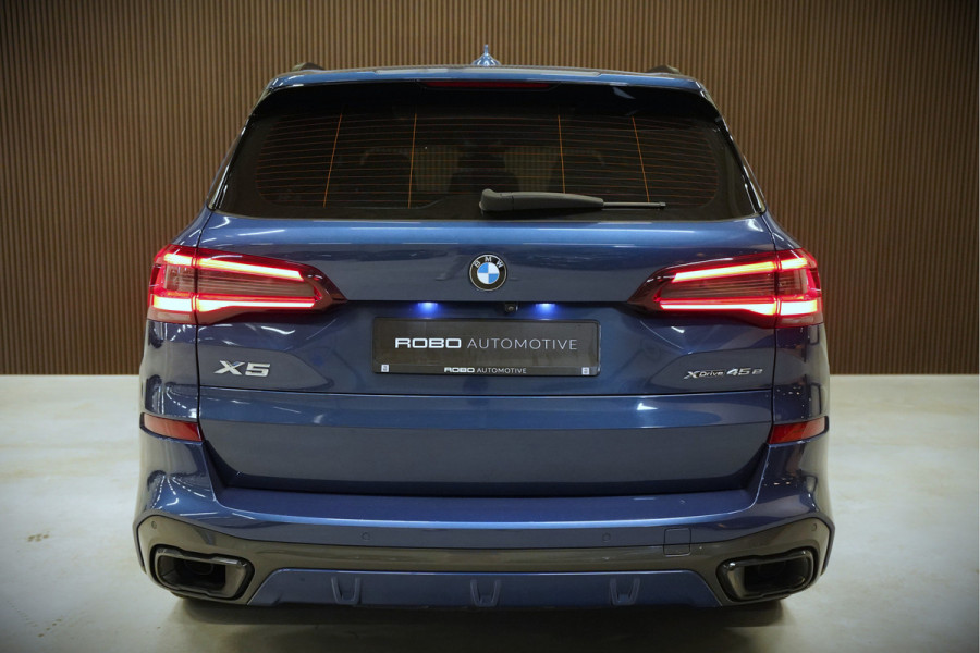 BMW X5 xDrive45e High Executive | Panoramadak | Harman Kardon | Luchtvering | Laser | Adaptive Cruise Control | Keyless | 360 Camera | Head-Up Display | Ambiance Verlichting | M Sport remmen | Memory Seats | Stoelverwarming