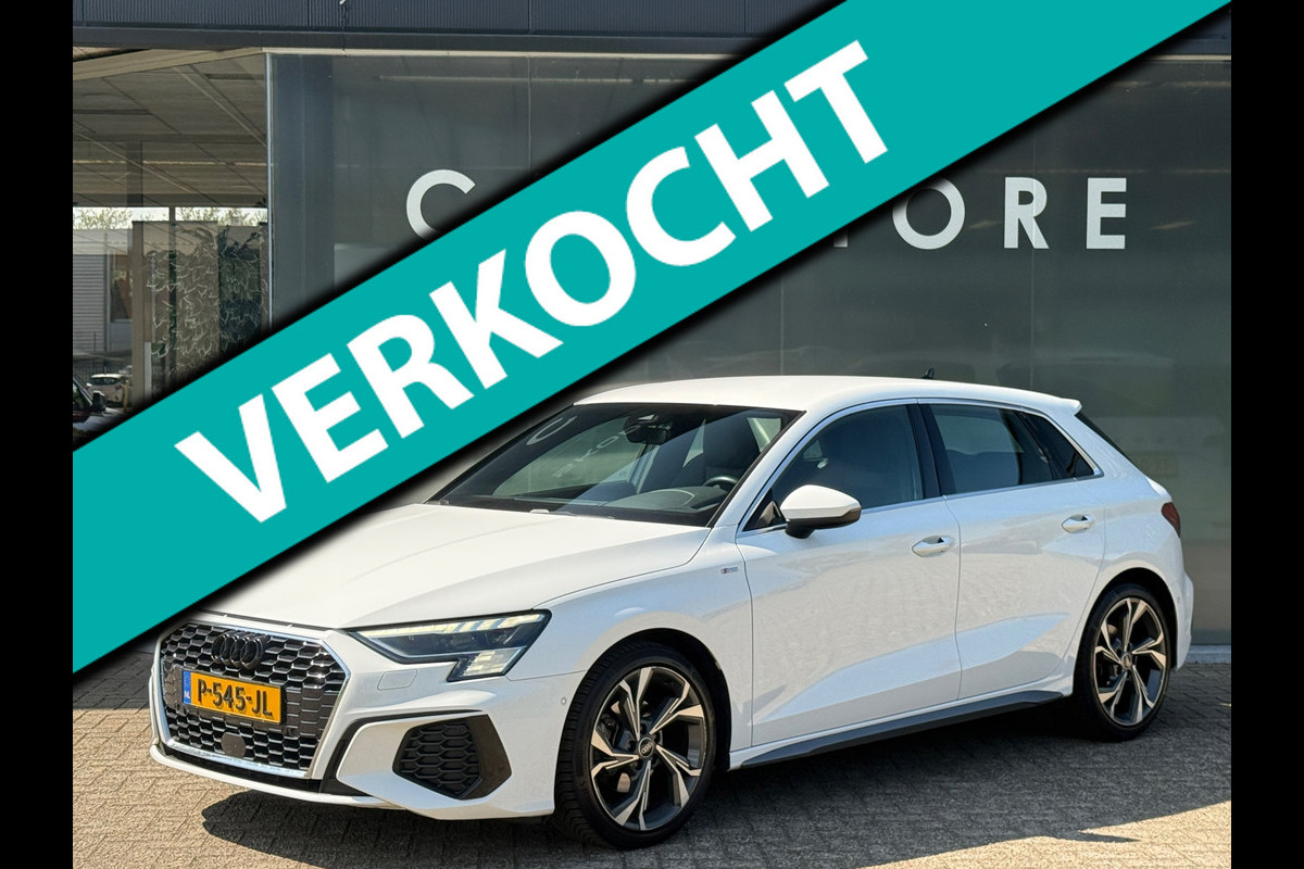 Audi A3 Sportback 35 TFSI S-LINE Matrix|Sportstoelen|Camera|Dealer Onderhouden