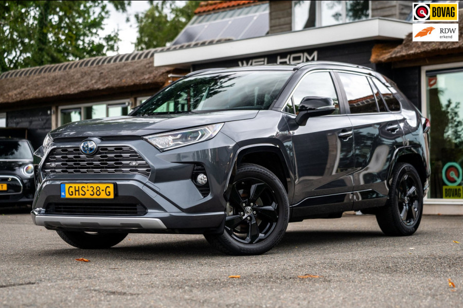 Toyota RAV4 2.5 Hybrid Style AWD I Camera I JBL I Half Leder I Adaptive Cruise I Stoelverwarming I CarPlay I Keyless