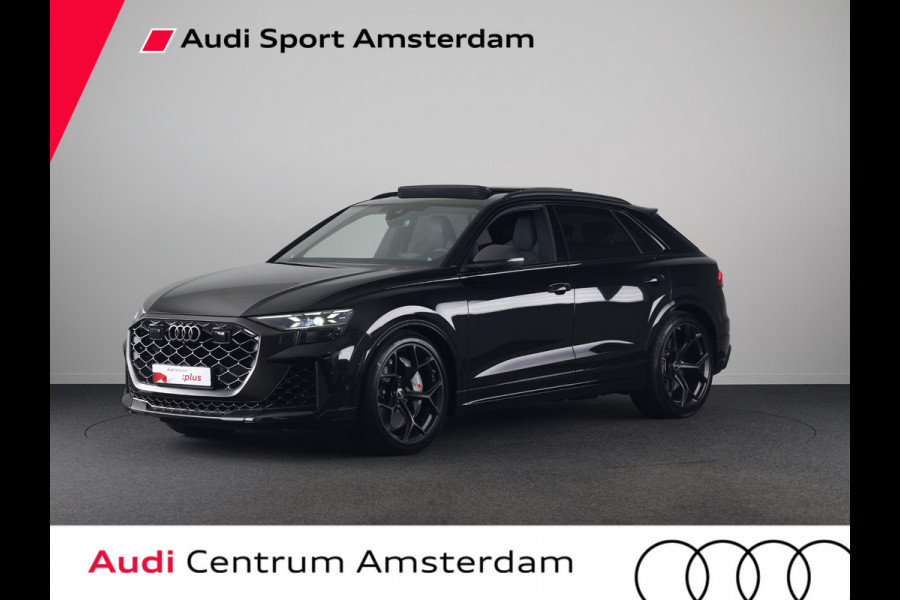 Audi RS Q8 4.0 TFSI quattro Performance 640pk | Panoramadak  | B&O Advanced | Keramisch | Vierwiel besturing | HD Matrix Laser | Head up Display | | Stoelverwarming/koeling + massage | Trekhaak wegklapbaar |