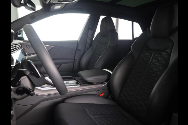 Audi RS Q8 4.0 TFSI quattro Performance 640pk | Panoramadak  | B&O Advanced | Keramisch | Vierwiel besturing | HD Matrix Laser | Head up Display | | Stoelverwarming/koeling + massage | Trekhaak wegklapbaar |