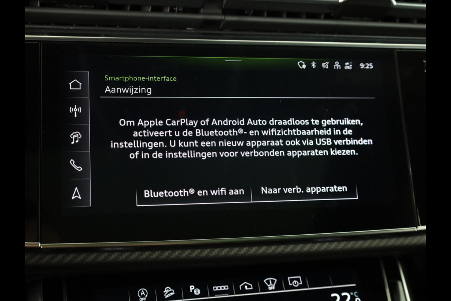 Audi RS Q8 4.0 TFSI quattro Performance 640pk | Panoramadak  | B&O Advanced | Keramisch | Vierwiel besturing | HD Matrix Laser | Head up Display | | Stoelverwarming/koeling + massage | Trekhaak wegklapbaar |