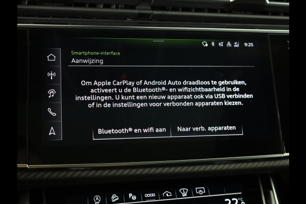 Audi RS Q8 4.0 TFSI quattro Performance 640pk | Panoramadak  | B&O Advanced | Keramisch | Vierwiel besturing | HD Matrix Laser | Head up Display | | Stoelverwarming/koeling + massage | Trekhaak wegklapbaar |