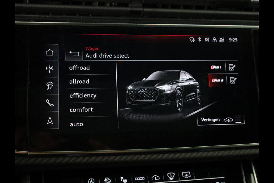 Audi RS Q8 4.0 TFSI quattro Performance 640pk | Panoramadak  | B&O Advanced | Keramisch | Vierwiel besturing | HD Matrix Laser | Head up Display | | Stoelverwarming/koeling + massage | Trekhaak wegklapbaar |
