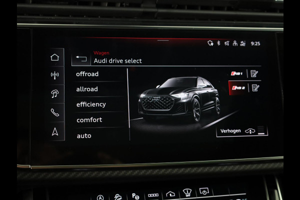 Audi RS Q8 4.0 TFSI quattro Performance 640pk | Panoramadak  | B&O Advanced | Keramisch | Vierwiel besturing | HD Matrix Laser | Head up Display | | Stoelverwarming/koeling + massage | Trekhaak wegklapbaar |