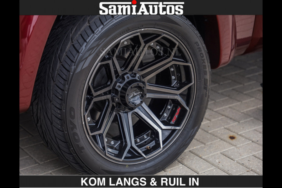 Dodge Ram LONGHORN | WIDE BODY | 5.7 V8 | BREDE WIELEN | BOM VOL | HUD | BRUIN LEDER | LUCHTVERING | PANODAK | RONDOM CAMERA | OPEN UITLAA DUBBELE CABINE | 5 PERSOONS | CREW CAB DC | SPECIAL ONE | DEALER ONDERHOUDEN | Eerste eigenaar |