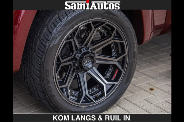 Dodge Ram LONGHORN | WIDE BODY | 5.7 V8 | BREDE WIELEN | BOM VOL | HUD | BRUIN LEDER | LUCHTVERING | PANODAK | RONDOM CAMERA | OPEN UITLAA DUBBELE CABINE | 5 PERSOONS | CREW CAB DC | SPECIAL ONE | DEALER ONDERHOUDEN | Eerste eigenaar |